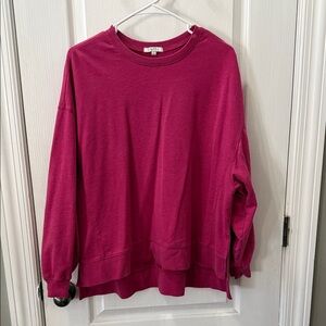 Z Supply Magenta Sweatshirt